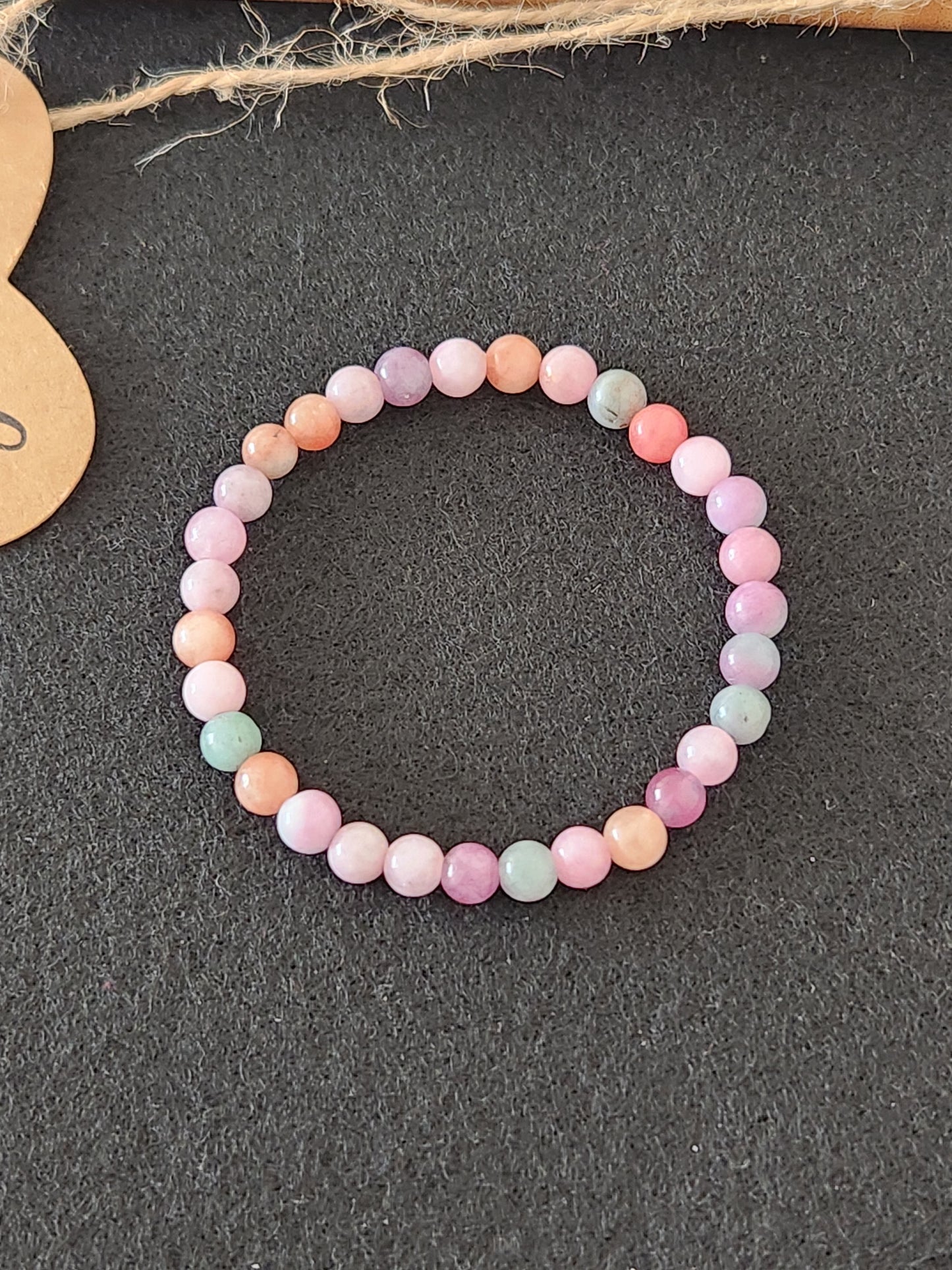 Rainbow Stone Bracelet - femininity - self love - compassion - hope - harmony